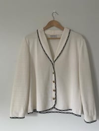 Image 3 of Spinelli Vintage Knit Jacket 1970's Size 14