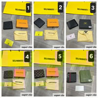 Image 1 of Mens wallet (1:1) box Dust bag etx