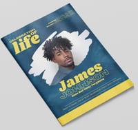 Image 1 of 4 Page Modern Style Funeral Program 11x17 | Fully Editable Canva