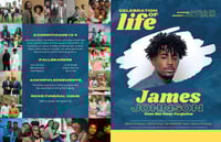 Image 4 of 4 Page Modern Style Funeral Program 11x17 | Fully Editable Canva