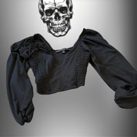 long sleeve crop top