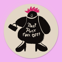 Nazi Punx F*ck Off Magnet