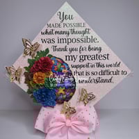 Image 2 of Graduation Cap Topper | Topper para Birrete Decorado  Personalizado  Graduation  Autism Awareness...