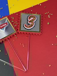 Image 3 of Custom CUPCAKE TOPPERS