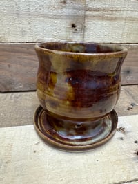 Image 2 of 4” planter with base from the Go West collection V2