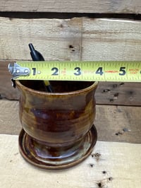 Image 5 of 4” planter with base from the Go West collection V2