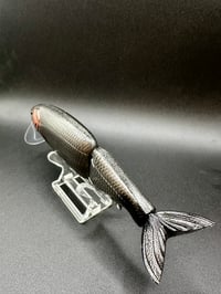Image 4 of DRT Tiny Klash K.O. ~ Chrome Herring ~ Custom Painted Fishing Lure
