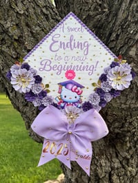 Graduation Cap Topper | Topper para Birrete Decorado | Personalizado 