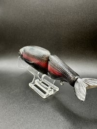 Image 4 of DRT Tiny Klash K.O. ~ Chrome Rainbow Trout ~ Custom Painted Lure by Slick Baits