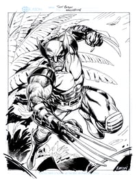 Image 1 of NEW WOLVERINE!  9" x 12"
