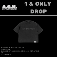 Image 2 of 1 & Only Drop (Boxy Tee) - Pre Order