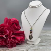 Image 1 of Santa Head Necklace 