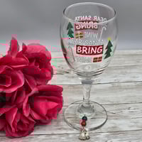 Image 1 of Silver Bells Wine Glass Charms