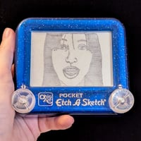 Image 1 of Self-Portrait Etch A Sketch