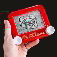 Image 2 of Trollface Etch A Sketch