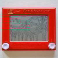 Image 1 of Red Fort Etch A Sketch