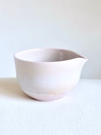 Image 3 of Cherry Blossom Matcha Bowl - Light Pink with Opalescent 2