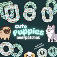 Image 1 of Cute Puppies Overpatches