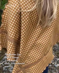 Image 1 of 1970s Vintage Remnant Poncho