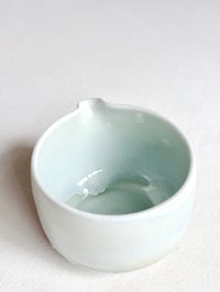 Image 4 of Mint and Blue Marble Matcha Bowl