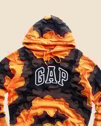 Image 3 of GAP CRACKY 3 TONED HOODIE SIZE L