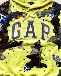 Image 6 of GAP BATIK PATCHWORKS HOODIE SIZE L