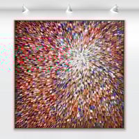 Image 1 of 'Vesperi III' - 125x125cm, FRAMED