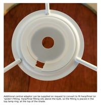 Image 6 of 'Swallows' Drum Lampshade by Lily Greenwood (30cm, Table Lamp or Ceiling)