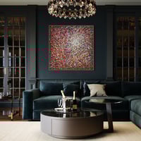 Image 6 of 'Vesperi III' - 125x125cm, FRAMED