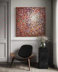 Image 8 of 'Vesperi III' - 125x125cm, FRAMED