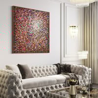 Image 11 of 'Vesperi III' - 125x125cm, FRAMED