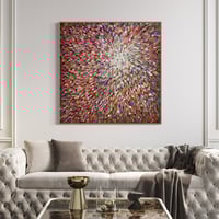 Image 10 of 'Vesperi III' - 125x125cm, FRAMED