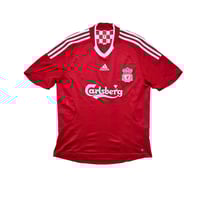 Image 1 of Liverpool Home Shirt 2009 - 2010 (M) Gerrard 8 