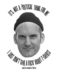Image 2 of NOT A POLITICAL Tee