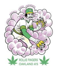 Image 2 of ROLLIE FINGERS BASEBALL Tee