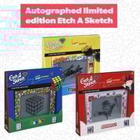 Image 1 of Autographed 60th anniversary Etch A Sketch