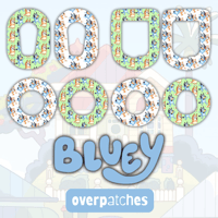 Image 1 of Bluey Overpatches