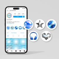 Image 1 of Instagram Story Highlight Cover Design