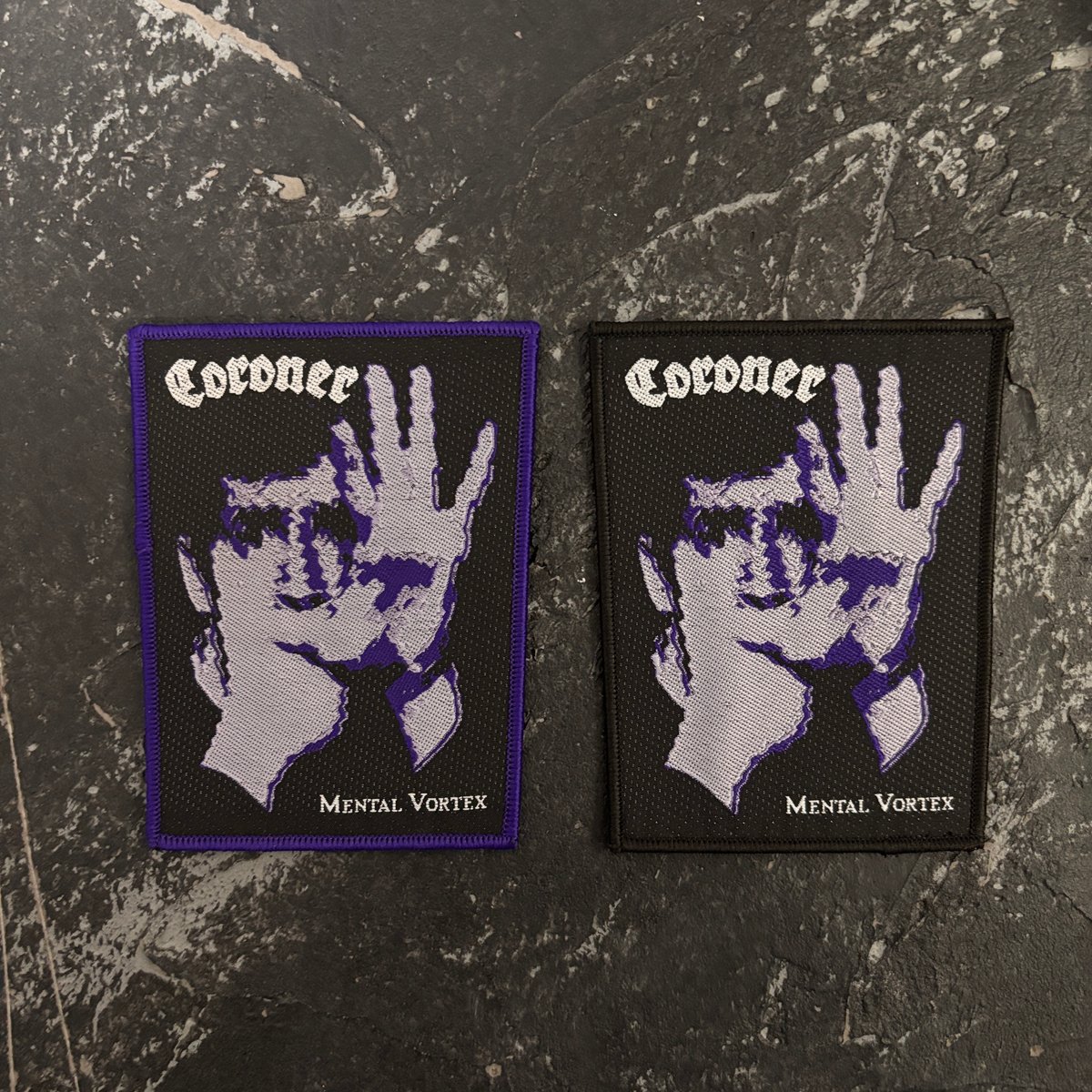 CORONER - MENTAL VORTEX PATCH | bhmoxm666