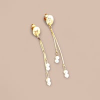 Image 3 of Boucles longues - perles