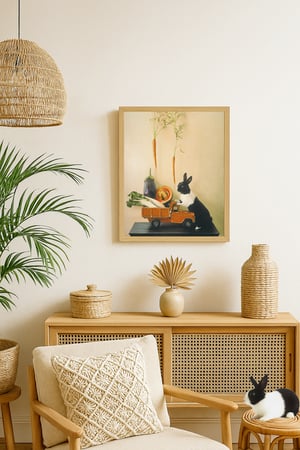 Image of Carrot Dangle (Open Edition Print)