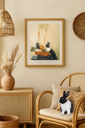 Image of Carrot Dangle (Open Edition Print)