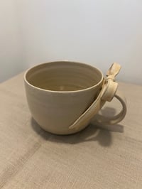 Image 1 of Petite Bow Handle cup from "KKS Keramik" color 02