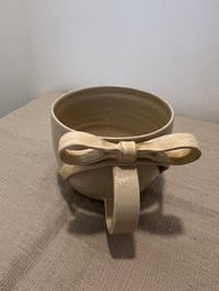Image 2 of Petite Bow Handle cup from "KKS Keramik" color 02