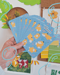 Psyduck Stickersheet