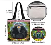 Image 4 of    Siddhi Vinayak tote bag 45x45cm
