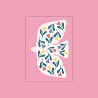 Image 4 of Lot cartes postales A6 - Soleil, Lune violette, Oiseau et Minuscule