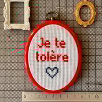 Je te tolère