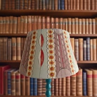 Image 5 of "Rosemary" - hand painted lampshade for a table lamp