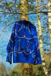Image 2 of The Blue Embroidered Overshirt
